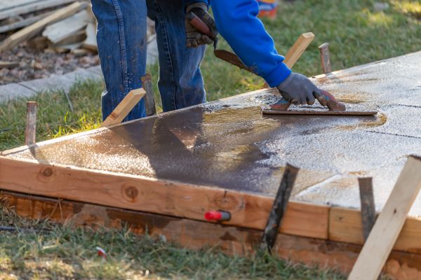 Cost of Patio Slab Construction in Woodinville