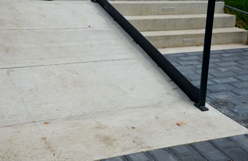 Concrete Ramp Installation detail
