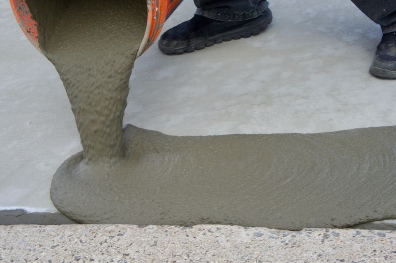 Poured Concrete Installation detail